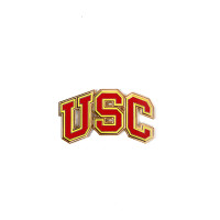 USC Arch Solid Logo Magnet